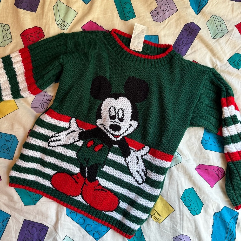 Vintage Mickey Mouse Sweater